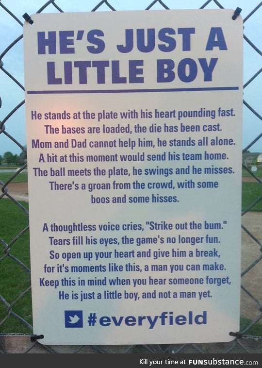 For people who lose their minds at little kids' games