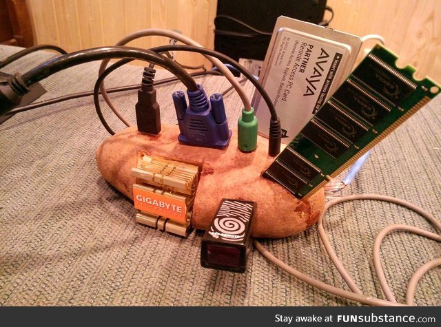 Potatoes aren't just for console gaming!