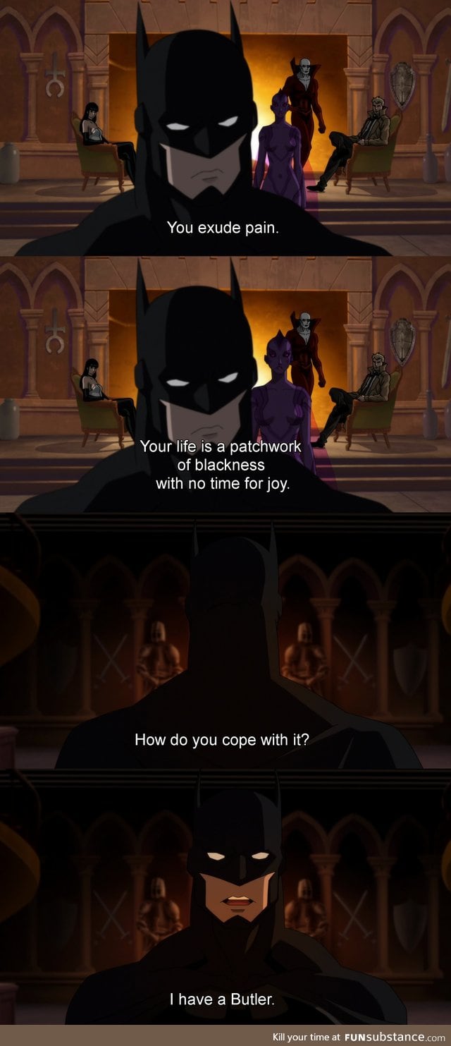 Batman's Coping Mechanism