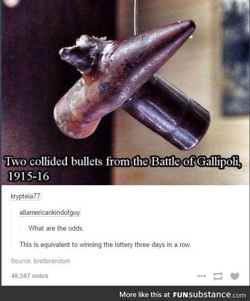 i wonder what happened after the bullets collided...