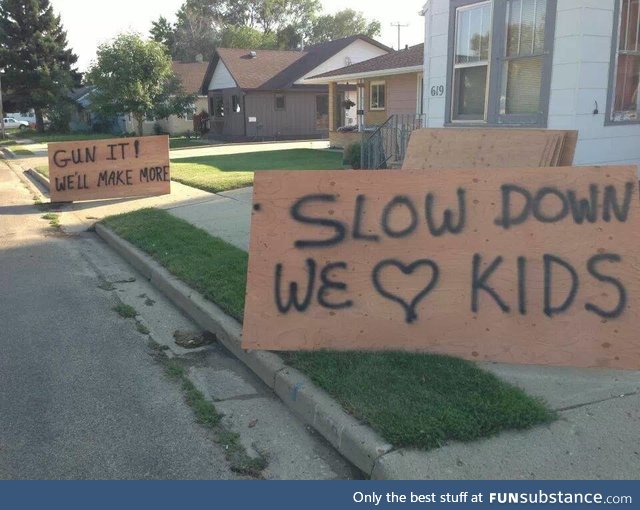 Ahh. Neighborly love