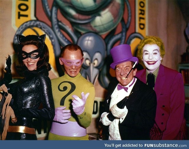 Old school Batman villains, 1960s