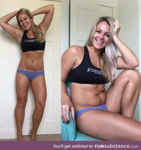 Fitness Trainer shows the 'other' angle and pose of Instagram pics