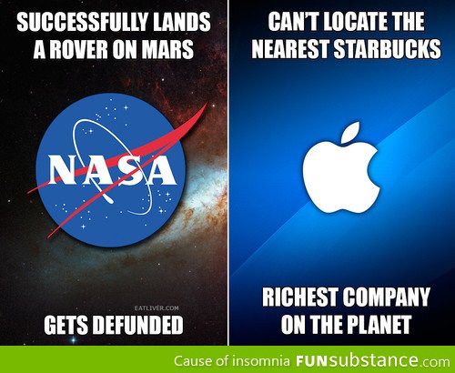 NASA vs Apple