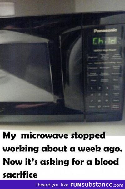 Satan's microwave