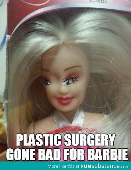 Even Barbie is a victim