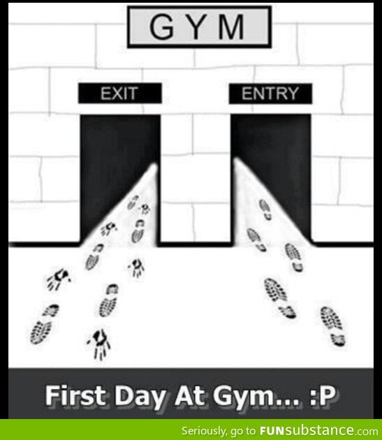 First Day At Gym