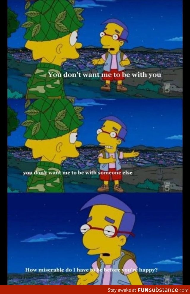 The Simpsons accurately sum up relationships