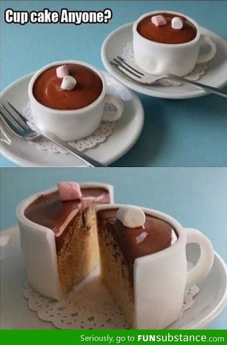 The literal cup cake