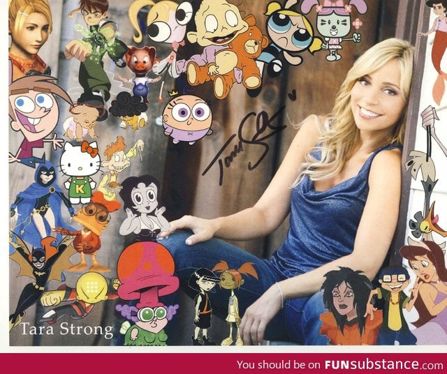 The many voices of the beautiful Tara Strong