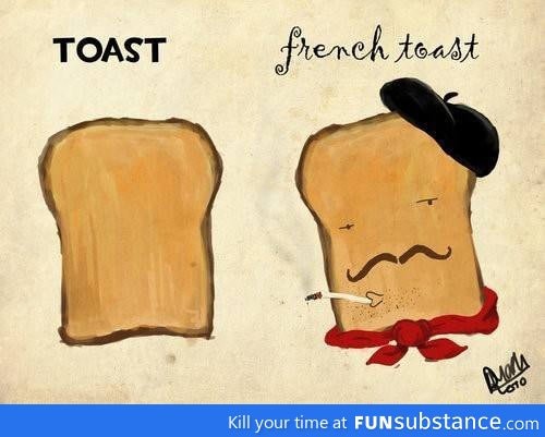 Types of toast