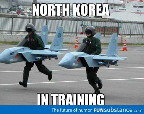 North Korea In Training