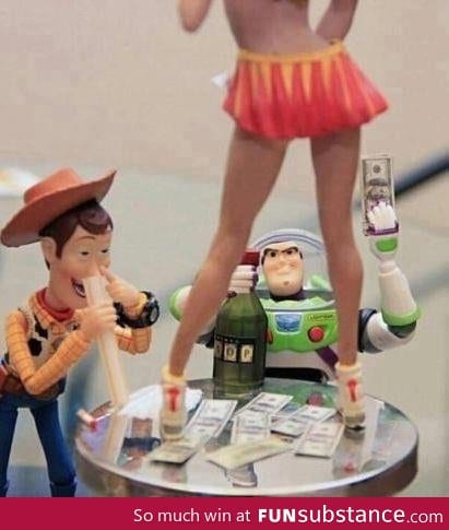 Buzz & Woody Hit The Strip Club