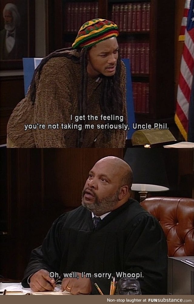 Uncle Phil was so badass.