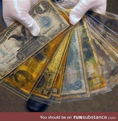 Old money recovered from the Titanic﻿