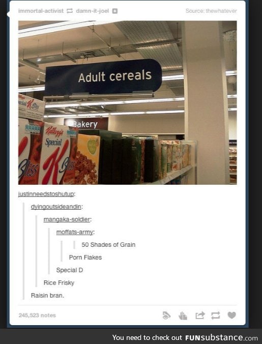 Adult Cereals