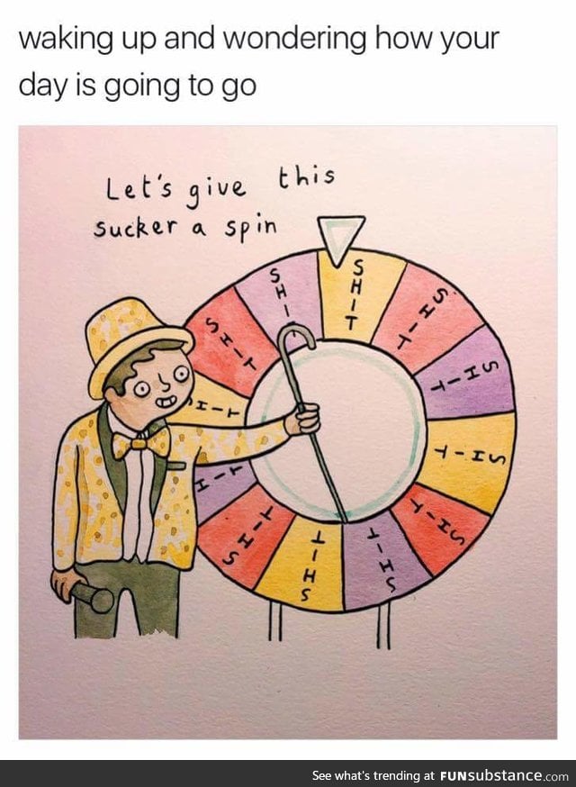 The wheel of shit