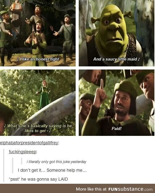 When Shrek met Robin Hood