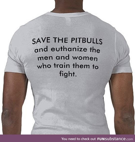 Let's Save The Pit Bulls