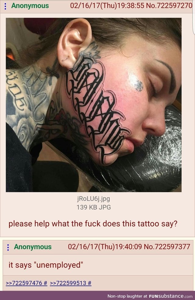Anon translates a tattoo