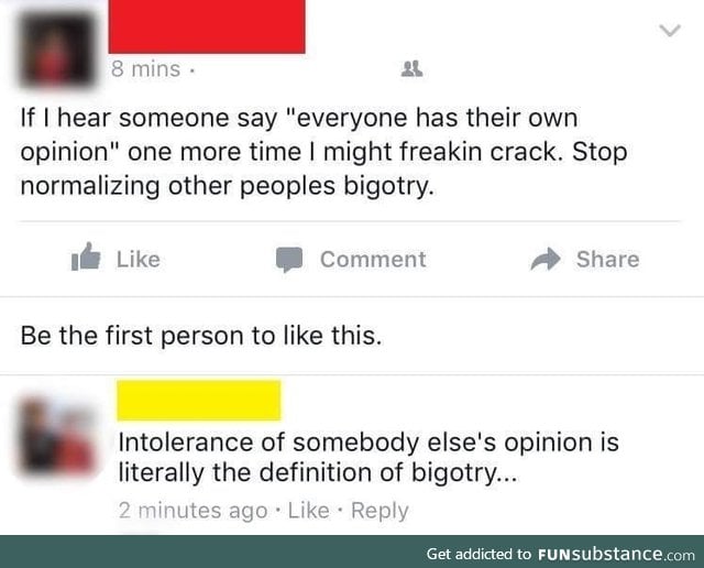 Bigotry