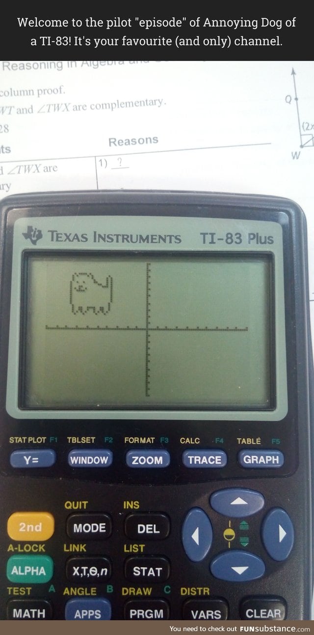 You say calculators don't deal with weird shit, but behold.