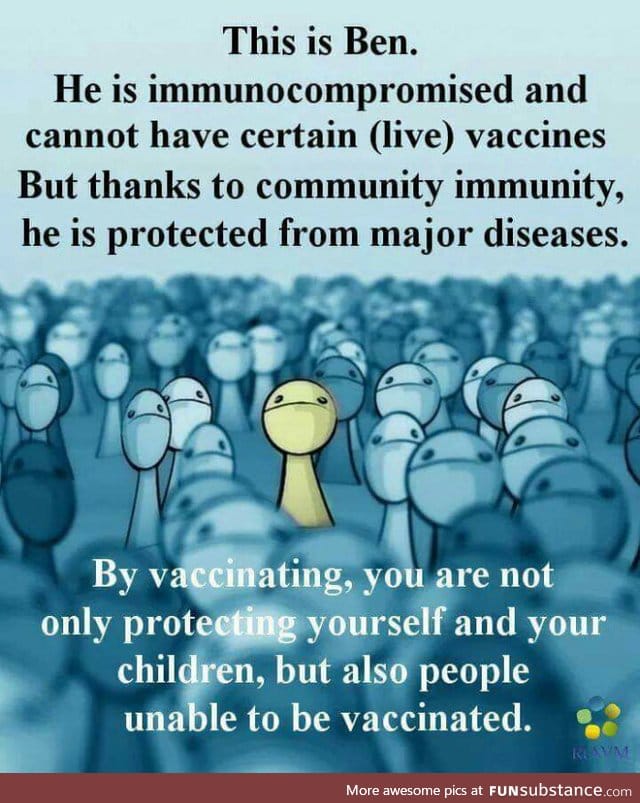 Vaccination helps everyone