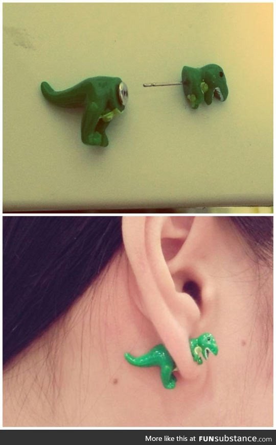 Jurassic earring