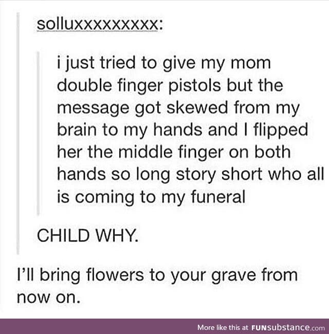 Funeral plans need to be made