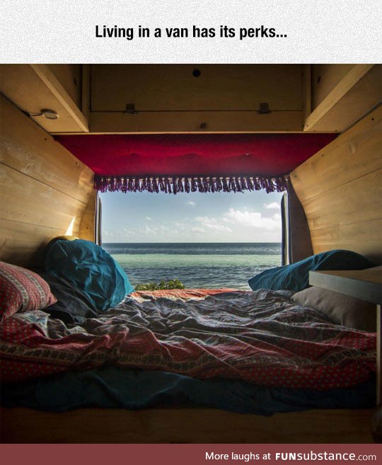 Living in a van