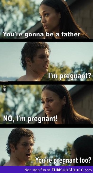You're pregnant?