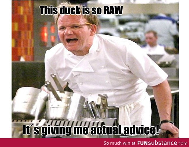 Ramsay Meets Actual Advice Mallard