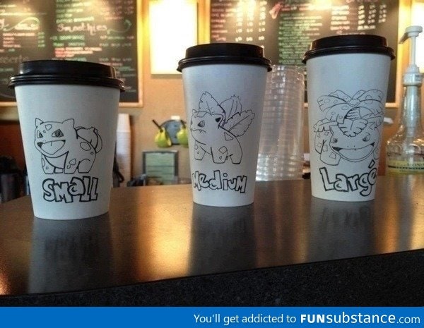 Coffee cups evolution