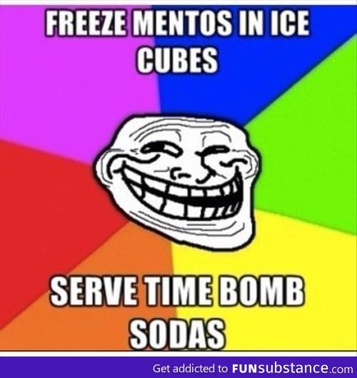 Time bomb sodas