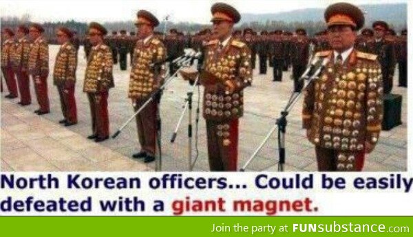 North Korean officers