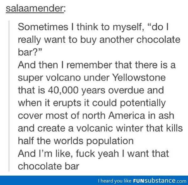 Why you deserve another chocolate bar