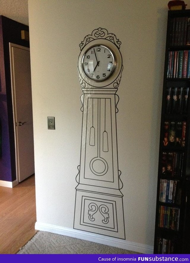 Couldn't afford a grandfather clock. Close enough