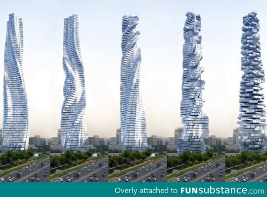 Rotating flat in Dubai to be built