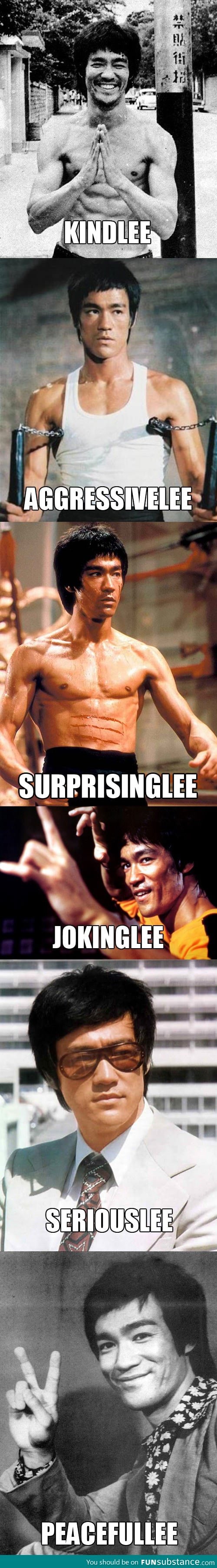 The many sides of Bruce Lee