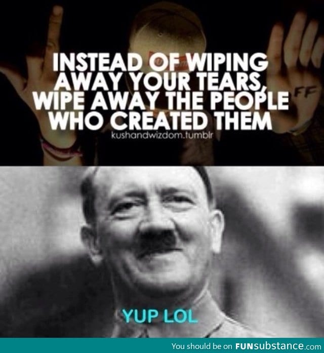 Wipe away the people who created them