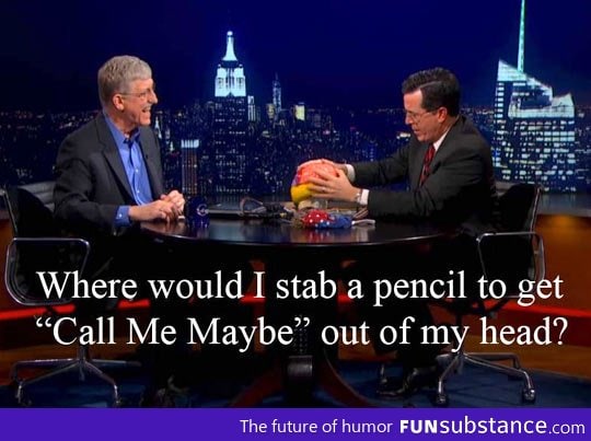 Colbert asks the most important question in neuroscience