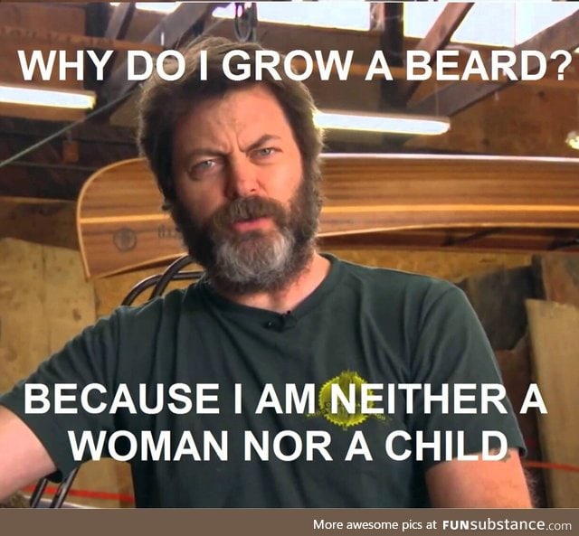 Nick Offerman is really able to drive home the point