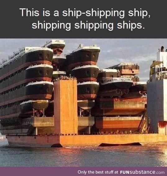 Who ships your shipping ships?