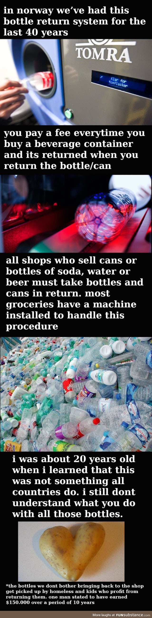 Saving the world with bottles
