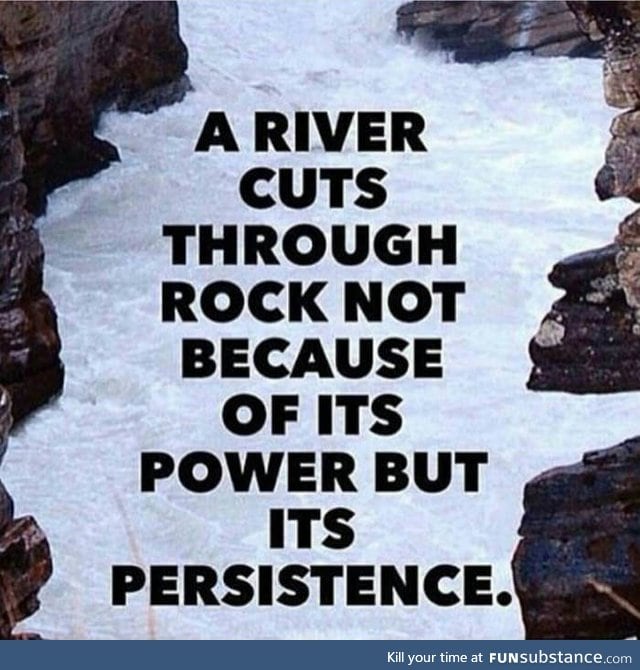 The power of persistence