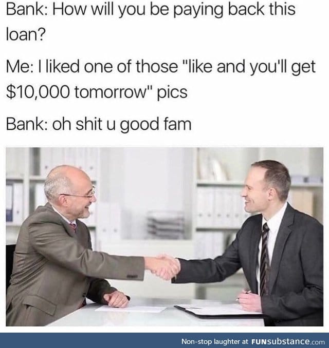 Loan problem solved