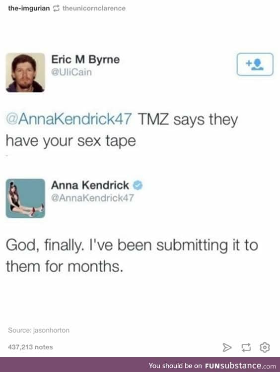 Anna Kendrick is witty