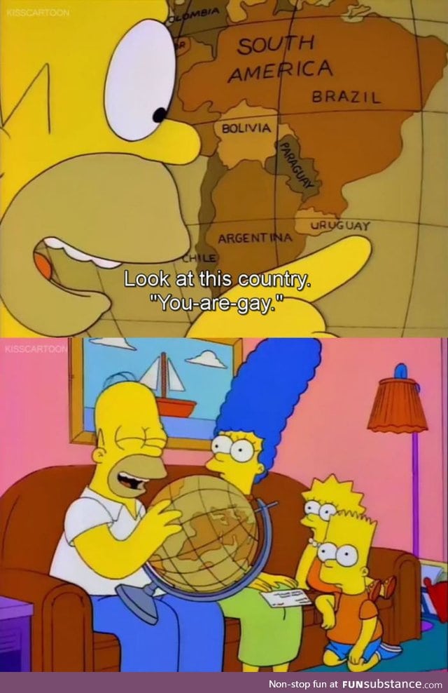 Homer and the globe