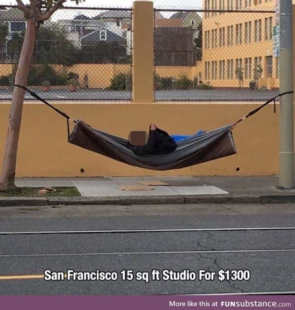 Just got a new place in San Francisco