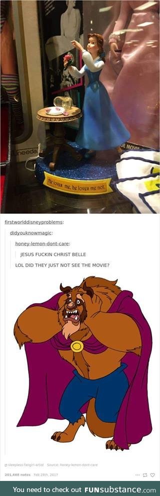 BELLE NO!